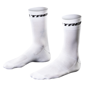 Calcetín Santini del Equipo Trek-Segafredo, Blanco XS/S