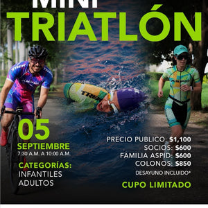 Mini Triatlón Series Paraíso - 5 de Septiembre