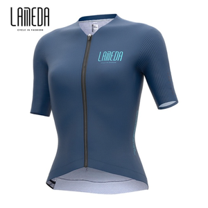 LAMEDA JERSEY MANGA CORTA AZUL MARINO  MUJER